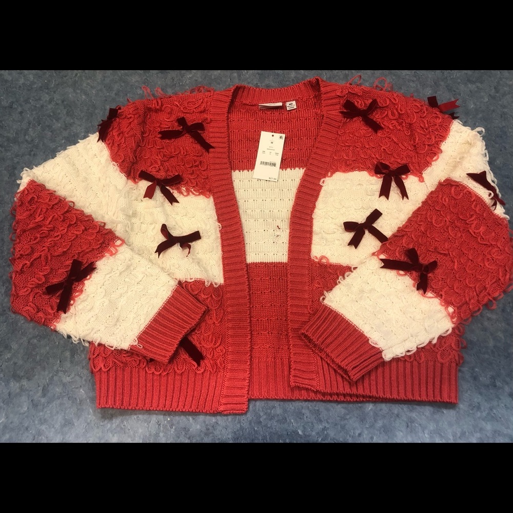 Christmas Ribbon Sweater